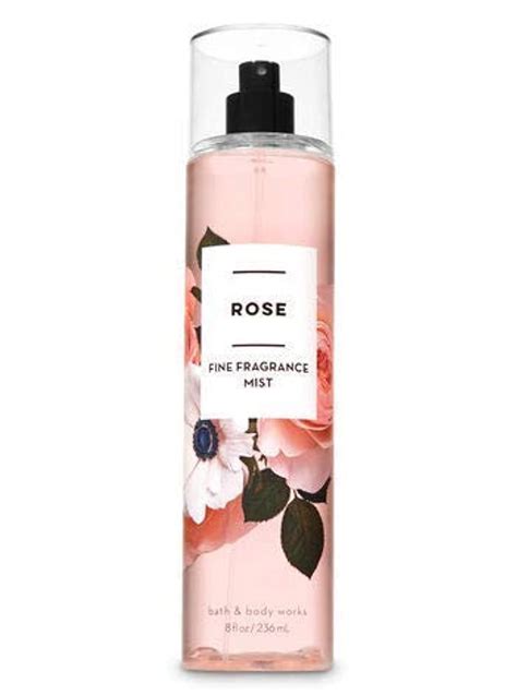 bath and body works covered in roses|rose scented body spray.